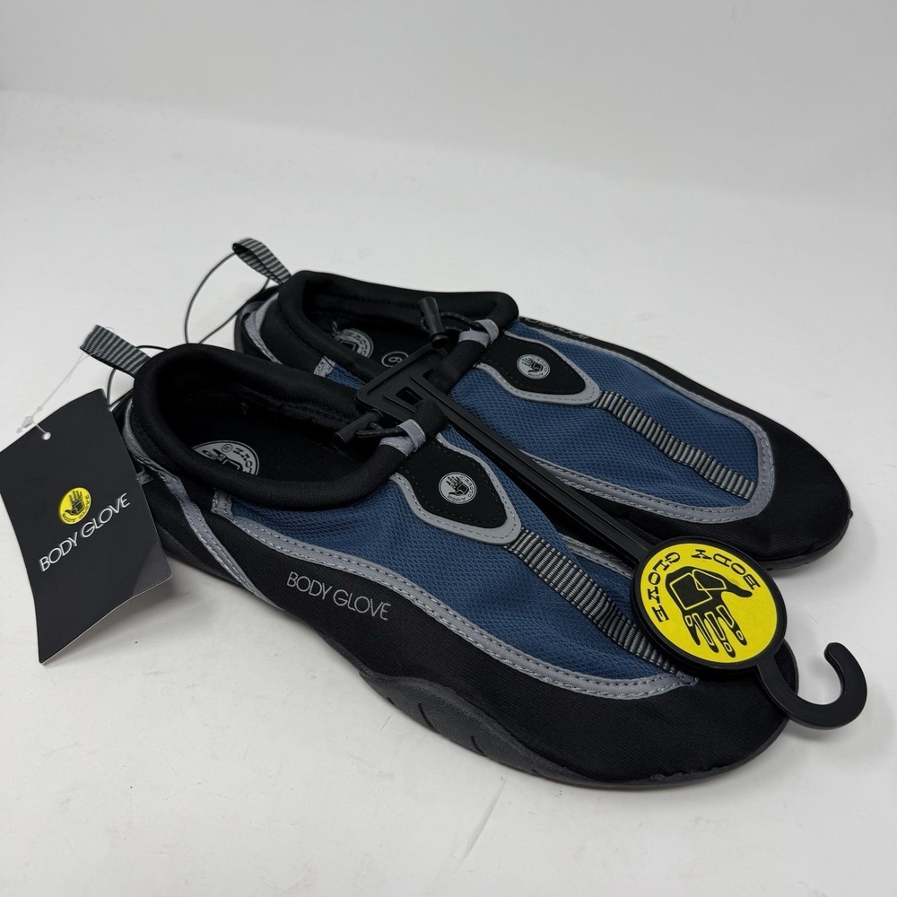 Body Glove Shoes Mens 9 Blue Black Riptide III Barefoot Water Hiking Outdoor